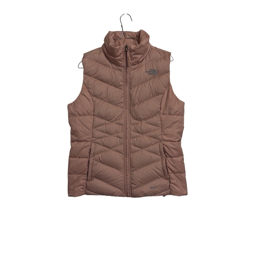 The North Face Aconcagua 550 Down Puffer Vest Womens Medium Rose Gold Pink M